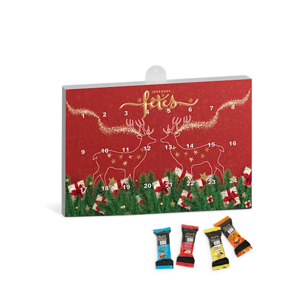 Mini bastoncini del calendario dell'Avvento Premium
