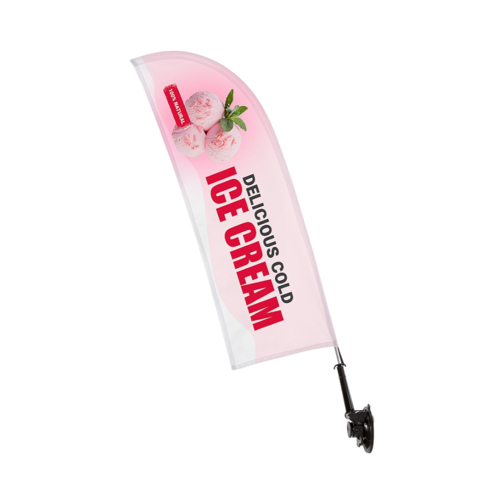 Stick Window Flags Drop and Feather Window Flags | HelloPrint