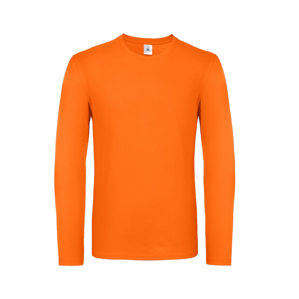 B&C Longsleeve T ICON orange