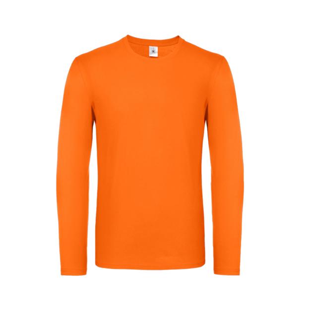 B&C Longsleeve T ICON orange