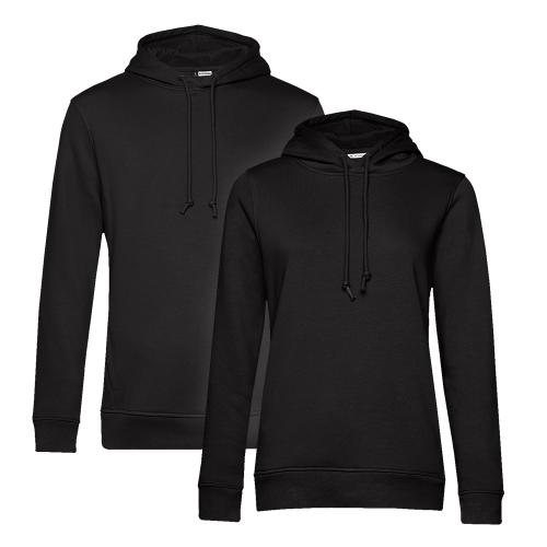 Sustainable hoodie B&C icon black