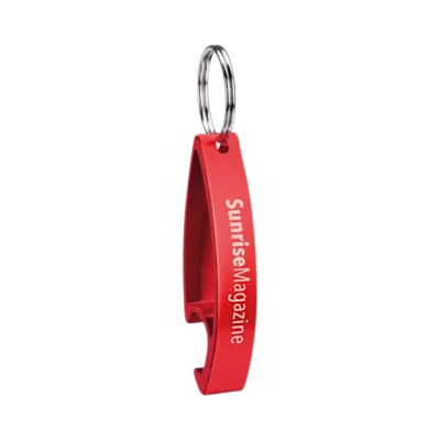 Aluminium Key Ring Bottle Opener