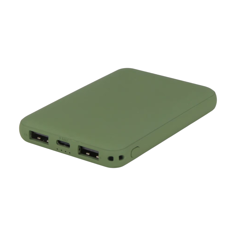 ICON - powerbankrock5000mah olive_green