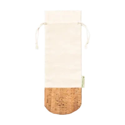 Borsa Porta Bottiglia in Cotone Organico e Sughero Drazen