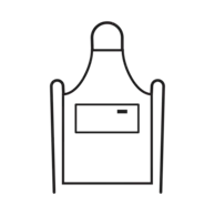 78 x 78 mm - Tasca sinistra