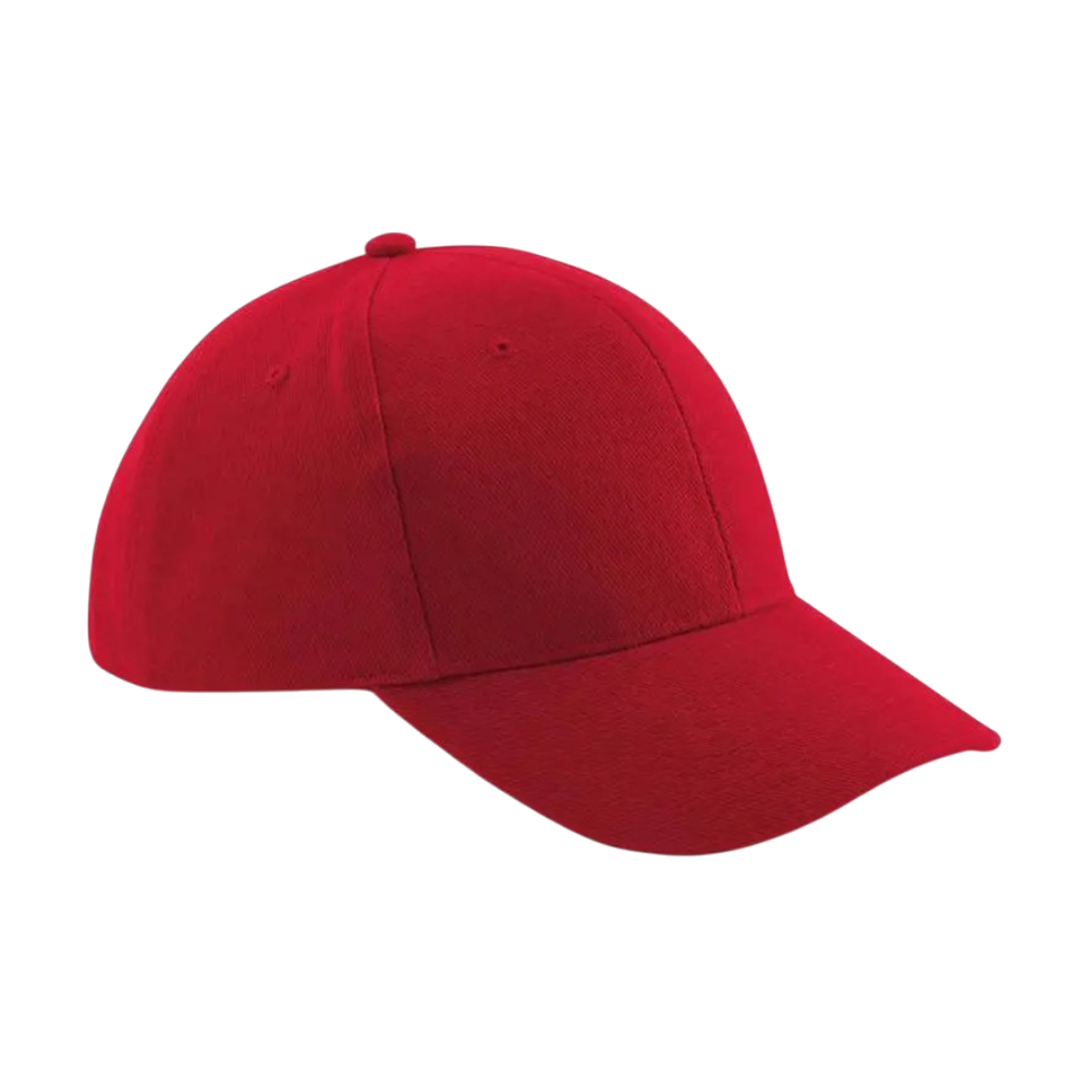 prostyleheavybrushedcottoncap classic red