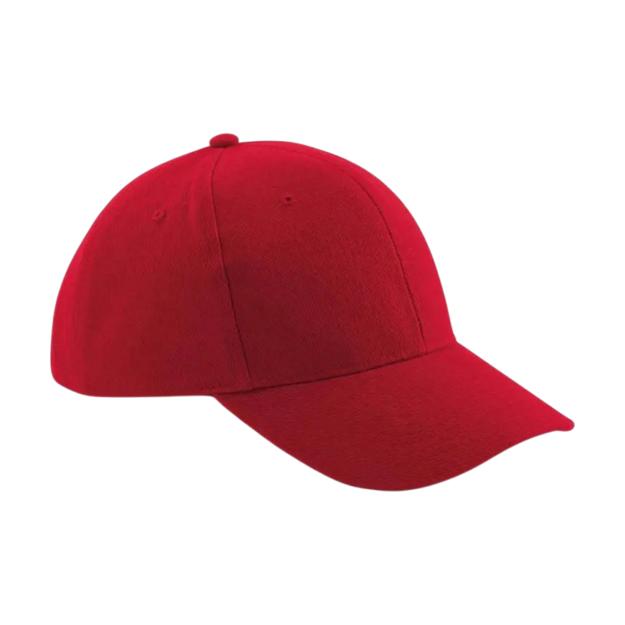 prostyleheavybrushedcottoncap classic red