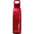 sky650mlrecycledplasticwaterbottle red