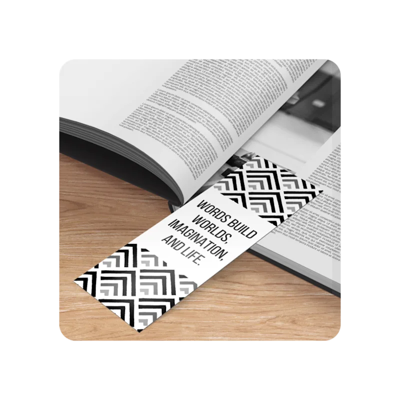 b&w bookmark