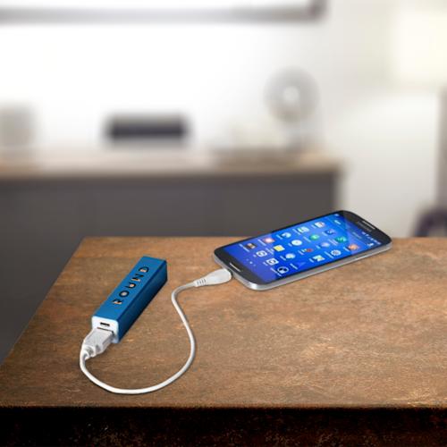 Volt 2200 mAh power bank PDP blue