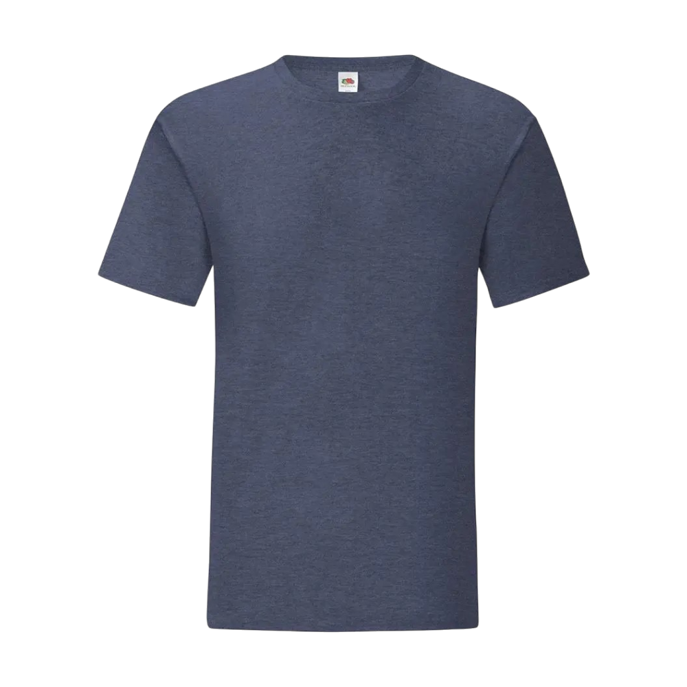 ICON - fruitoftheloomiconic150t heather_navy