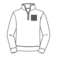 ICON - russellauthentic14zipsweat - 100x100 5leftchest