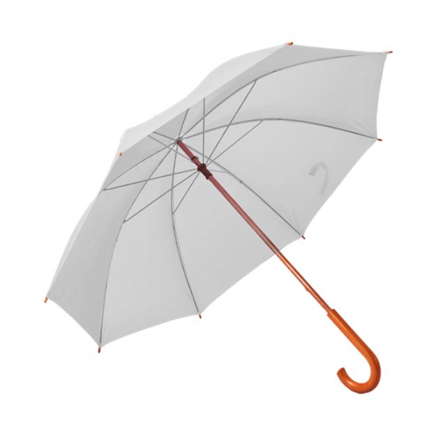 umbrellacurvedwoodp190t white
