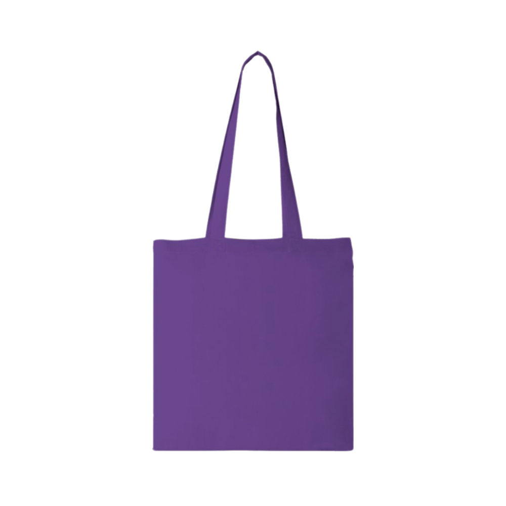Carolina 100 gsm cotton tote bag 7L lavender