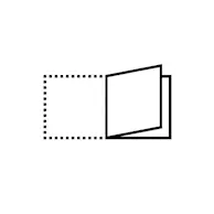 Square folded