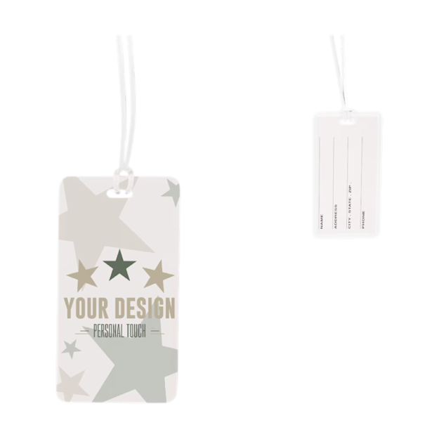 PDP - luggagetag square #F8F8F8 background