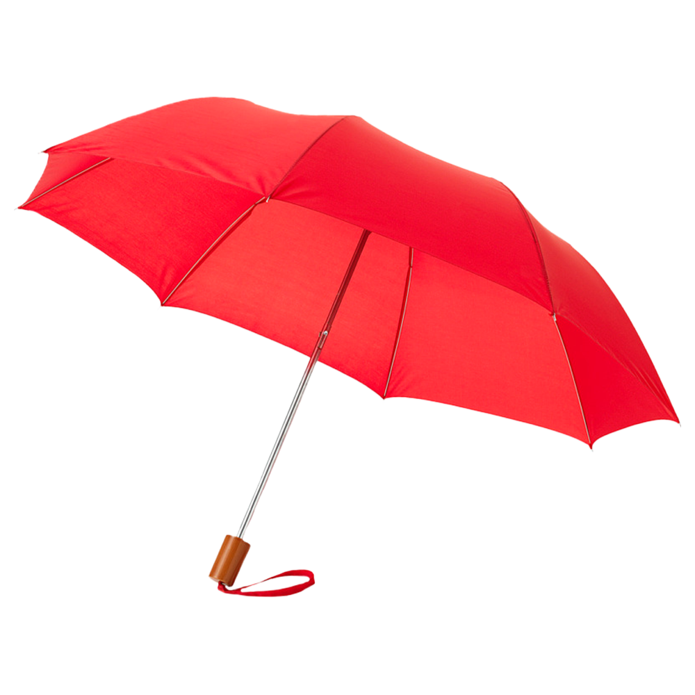 Oho 20- foldable umbrella red
