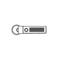 50 x 15 mm - Front side