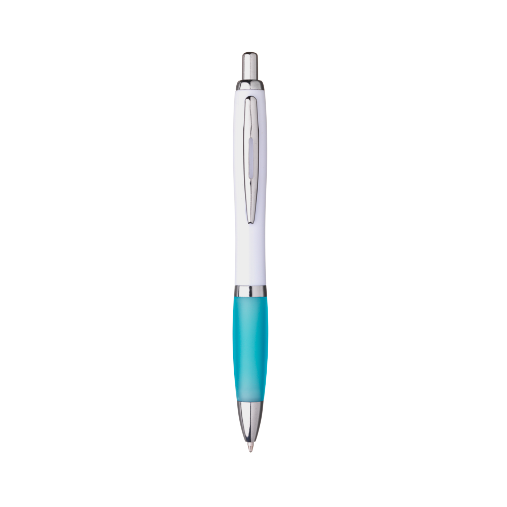 236. Snator Super Hit Softgrip Pen Lichtblauw