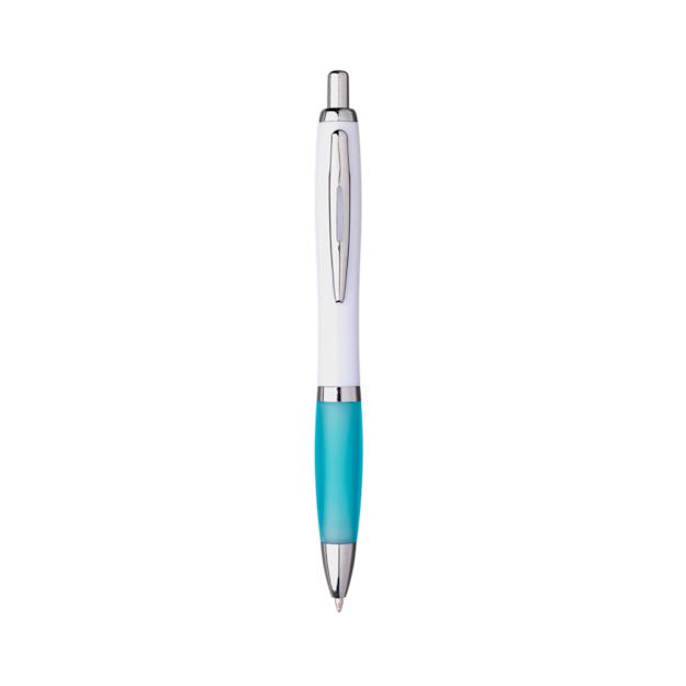 236. Snator Super Hit Softgrip Pen Lichtblauw