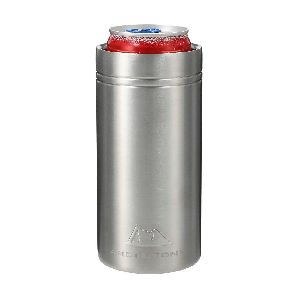 ICON - arcticzonetitalthermalhpslimcooler12oz silver