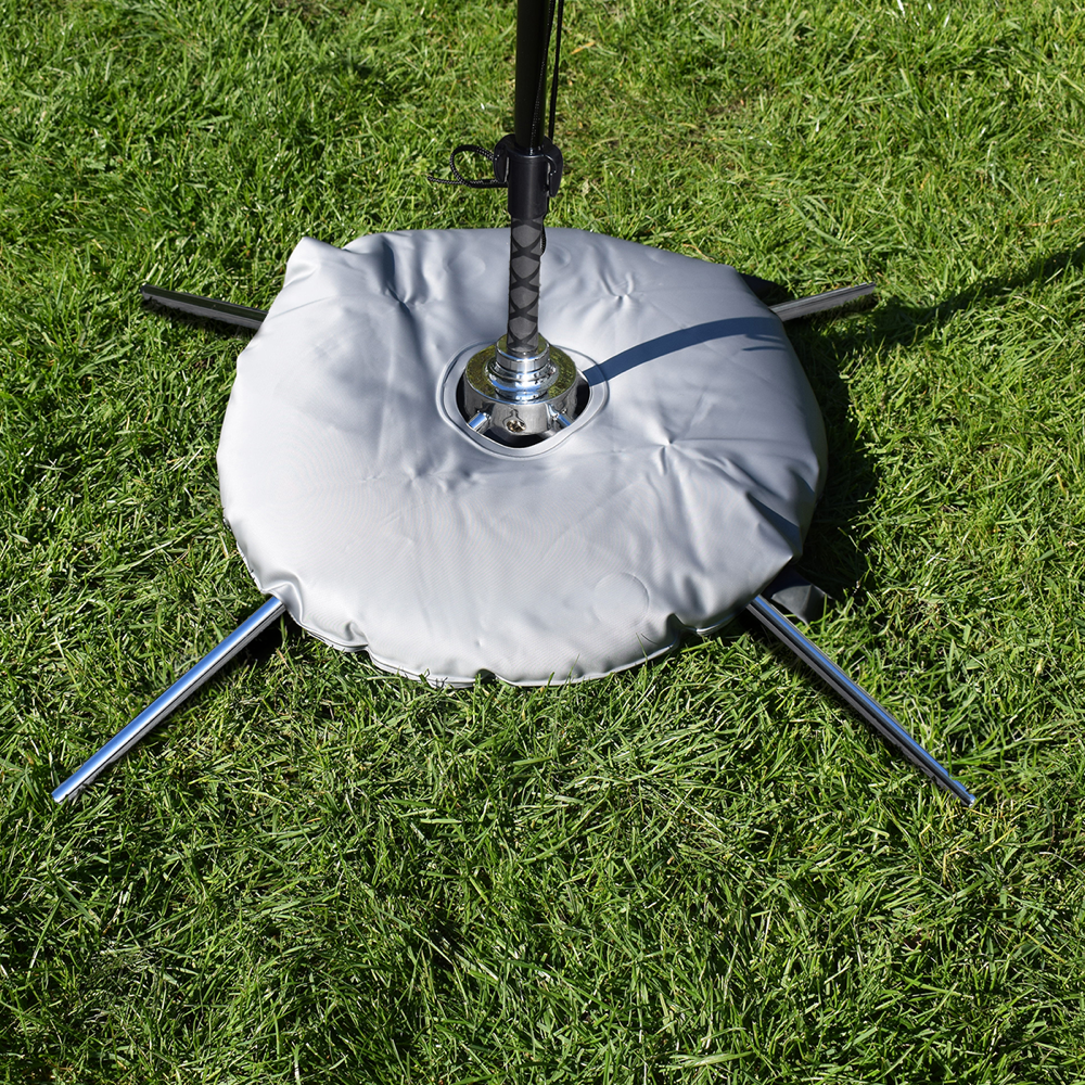 cross foot with waterbag