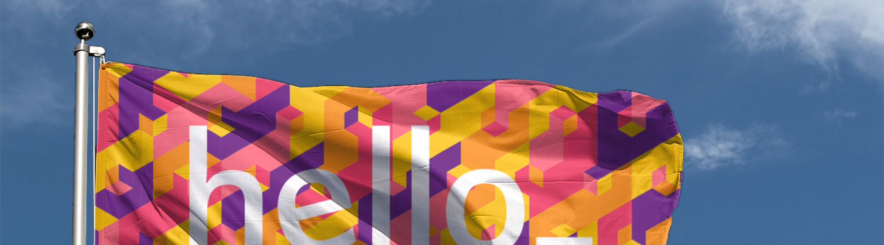 Vlag met logo: uitleg en voorbeelden