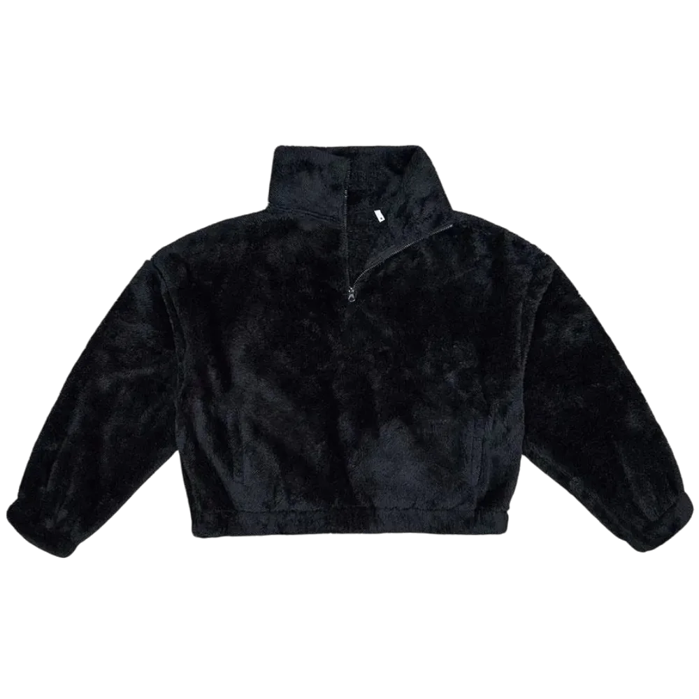 Fluffy Quarter Zip Fleece-catalog-image
