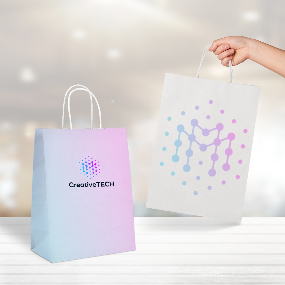 Full Colour Printed Paper Bags HelloPrint