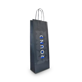 Sacs kraft bouteille de vin