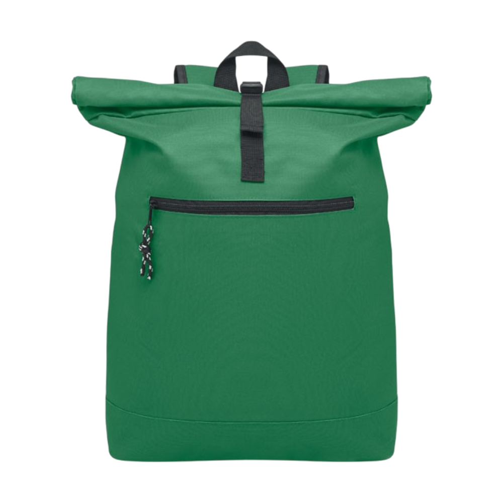 ICON - irea600dpolyesterrolltopbackpack dark_green