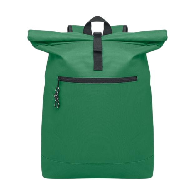ICON - irea600dpolyesterrolltopbackpack dark_green