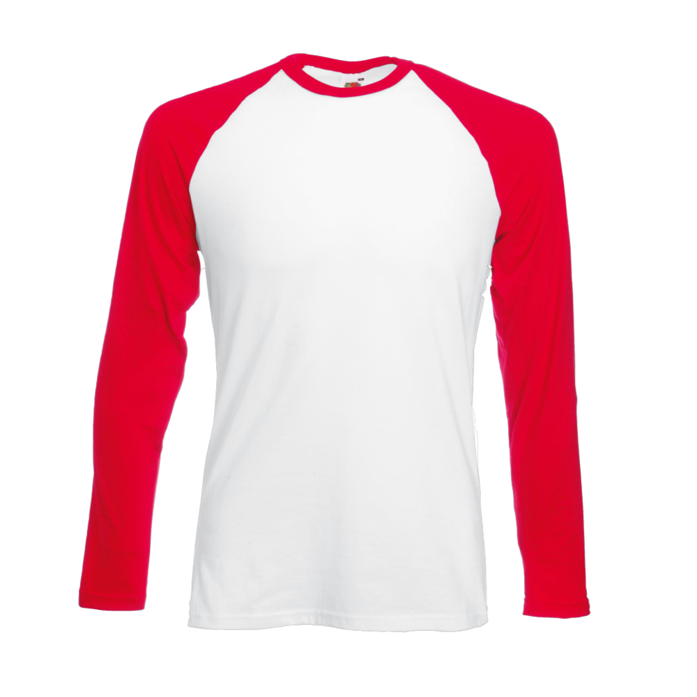 Fruit of the Loom Baseball T ICON red