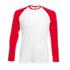 Fruit of the Loom Baseball T ICON red