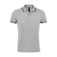 Melange Grey French Navy