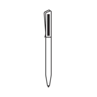 40 x 5 mm - Next to the clip