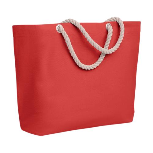 ICON - menorcabeachbagwithcordhandle red