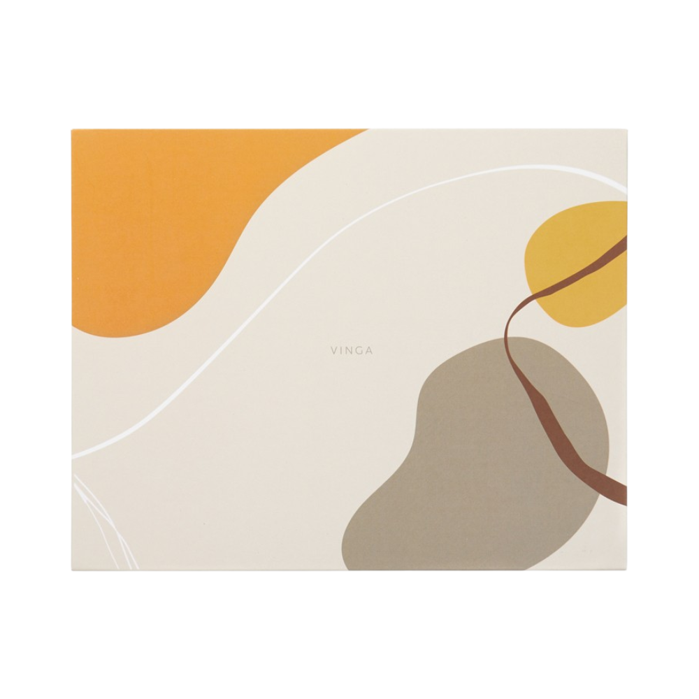 Set de sous-verres rétro en vinyle