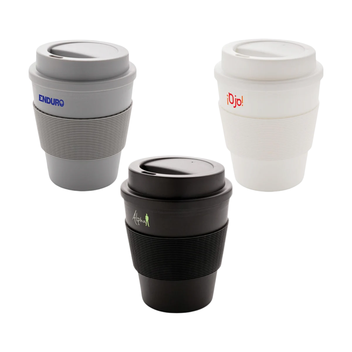 Wiederverwendbarer Kaffeebecher mit Schraubdeckel 350 ml Hauptbild