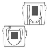 150 x 150 mm - Front | 90 x 150 mm - Back