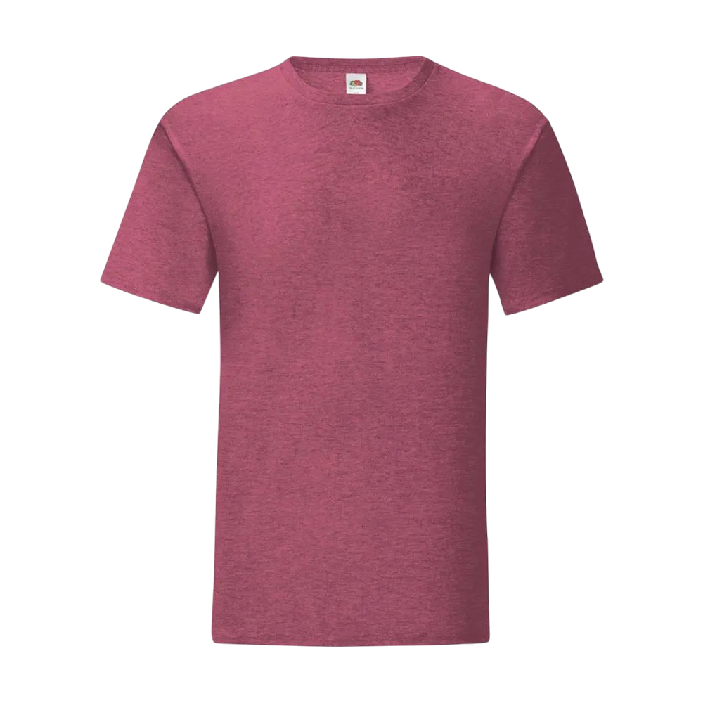 ICON - fruitoftheloomiconic150t heather_burgundy