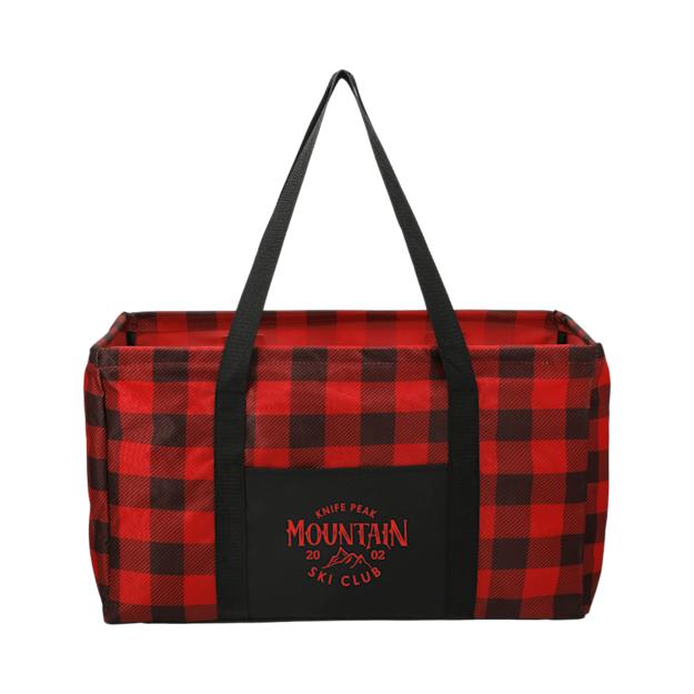PDP - buffaloplaidutilitytote square #00000000 background