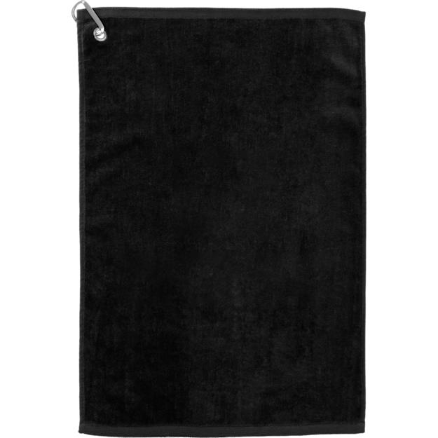 ICON - 35lbdoz16x25interrygolftowel black