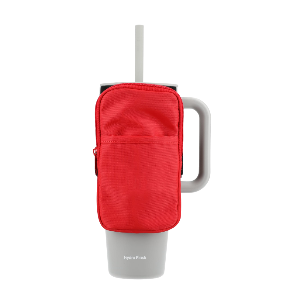 ICON - bottlebuddywaterbottlepouch red