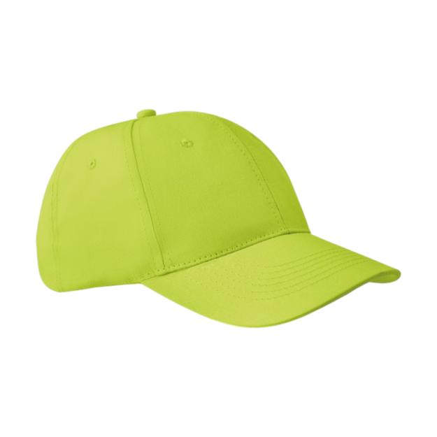 ICON - basie6panelsbaseballcap lime
