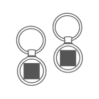 20 x 20 mm - Double sided