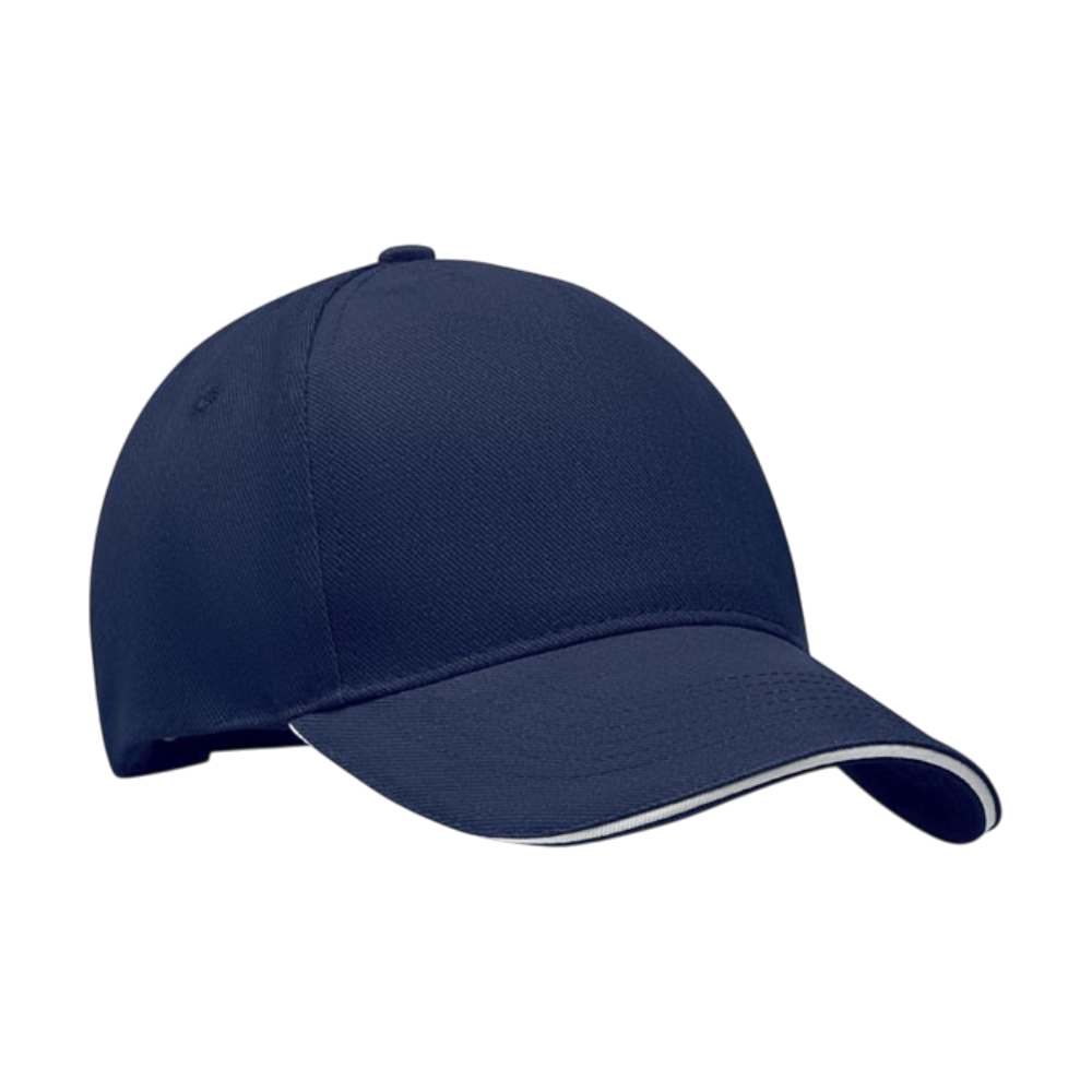 ICON - longbeachsinga5panelbaseballcap blue+_white