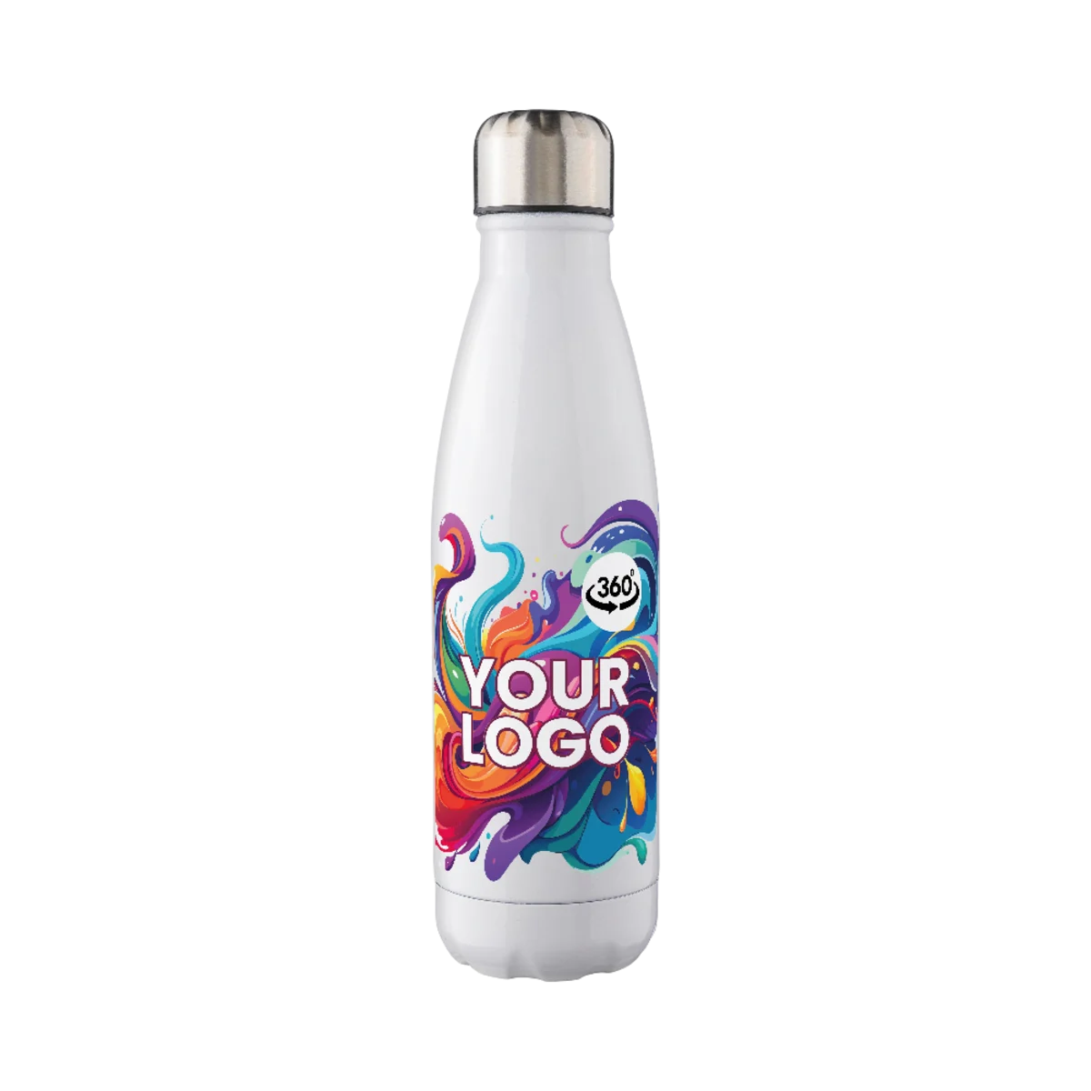 Recycled Stainless Steel Bottle Sumatra main image