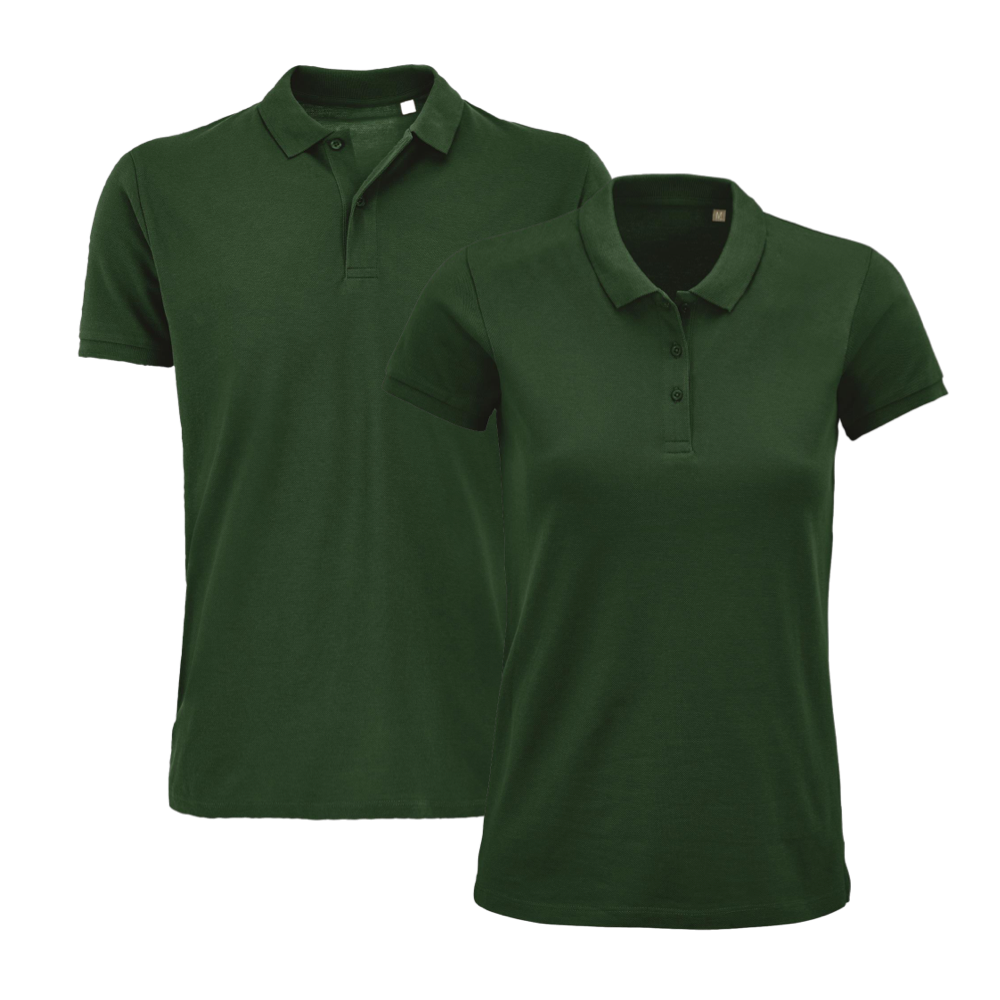 polo planet 170gsm ICON bottle green