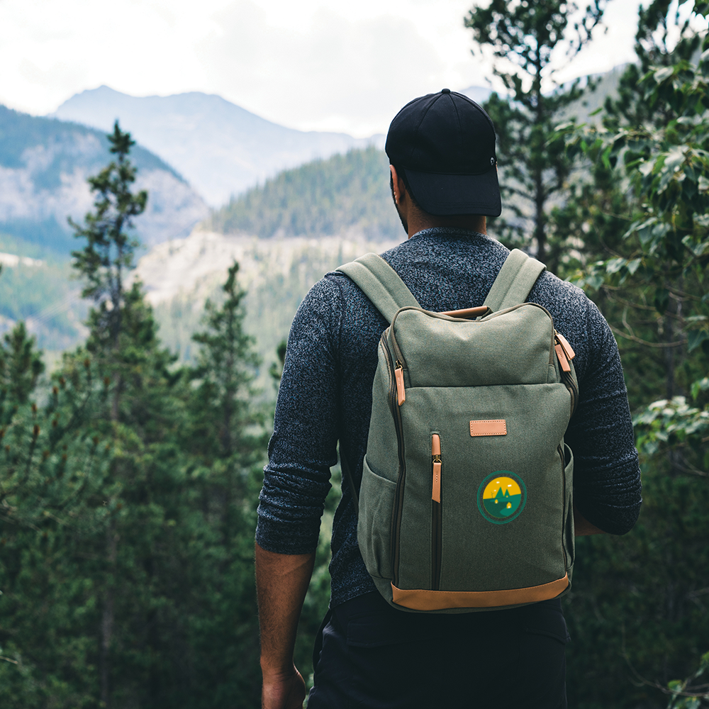 Impack AWARE 160z re canvas 15- laptop backpack PDP Copy 2